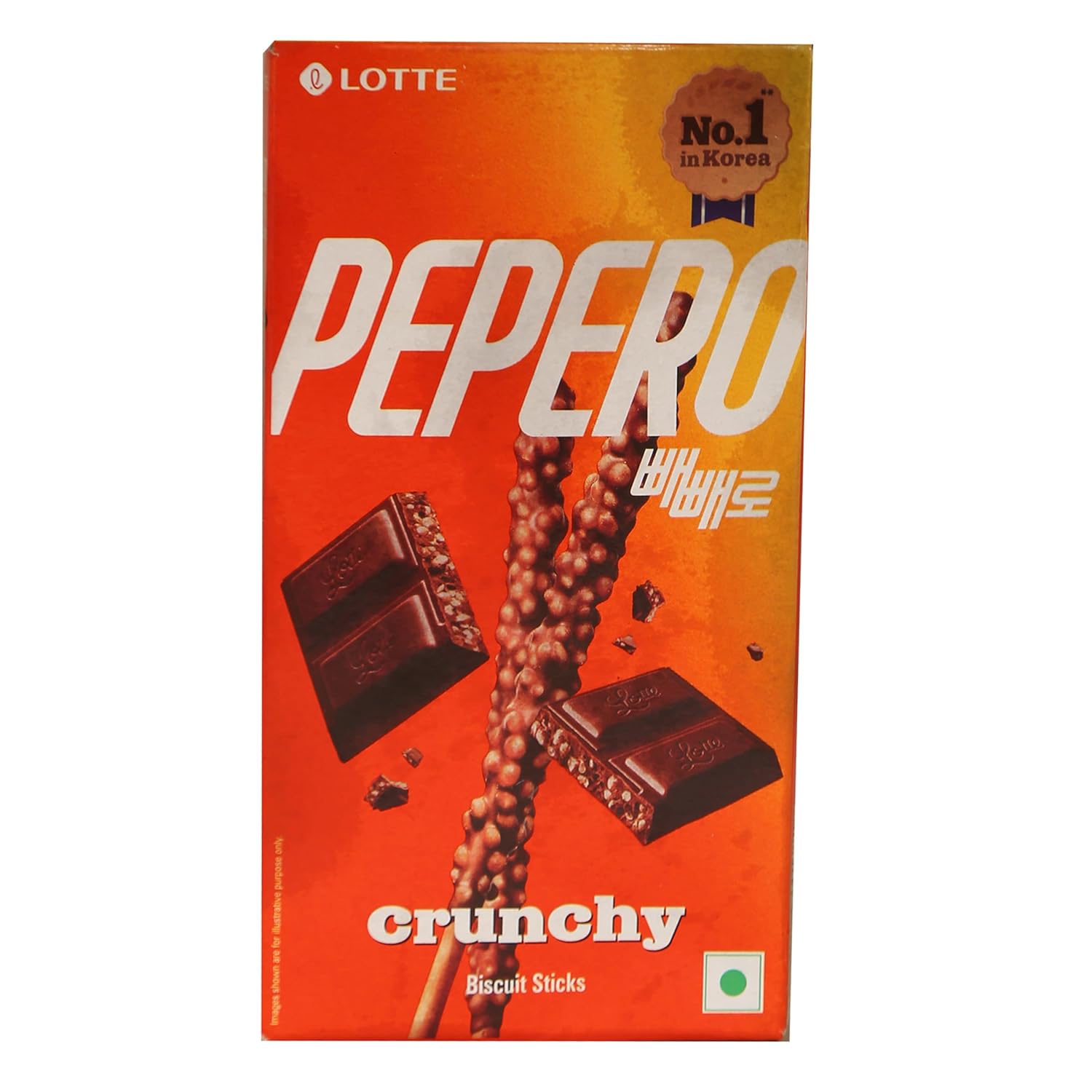LOTTE Pepero Crunky 39g x 40